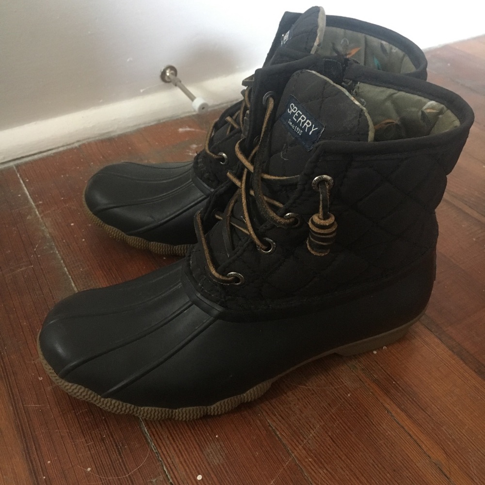 Sperry Saltwater Quilted Duck Boot